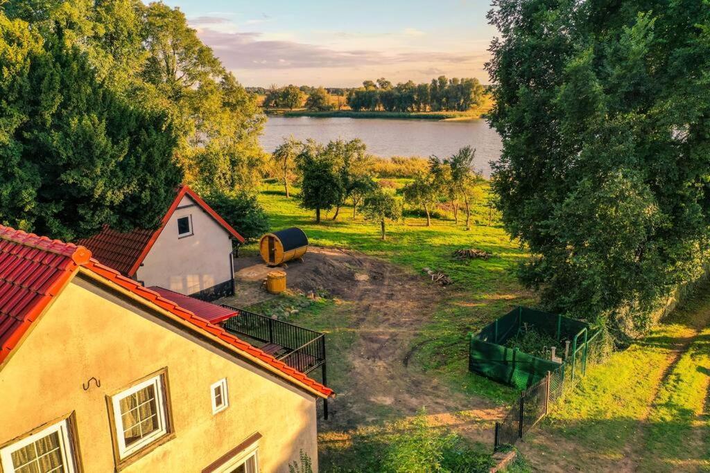 Oderpoint#Sauna#Jacuzzi Gozdowice Экстерьер фото
